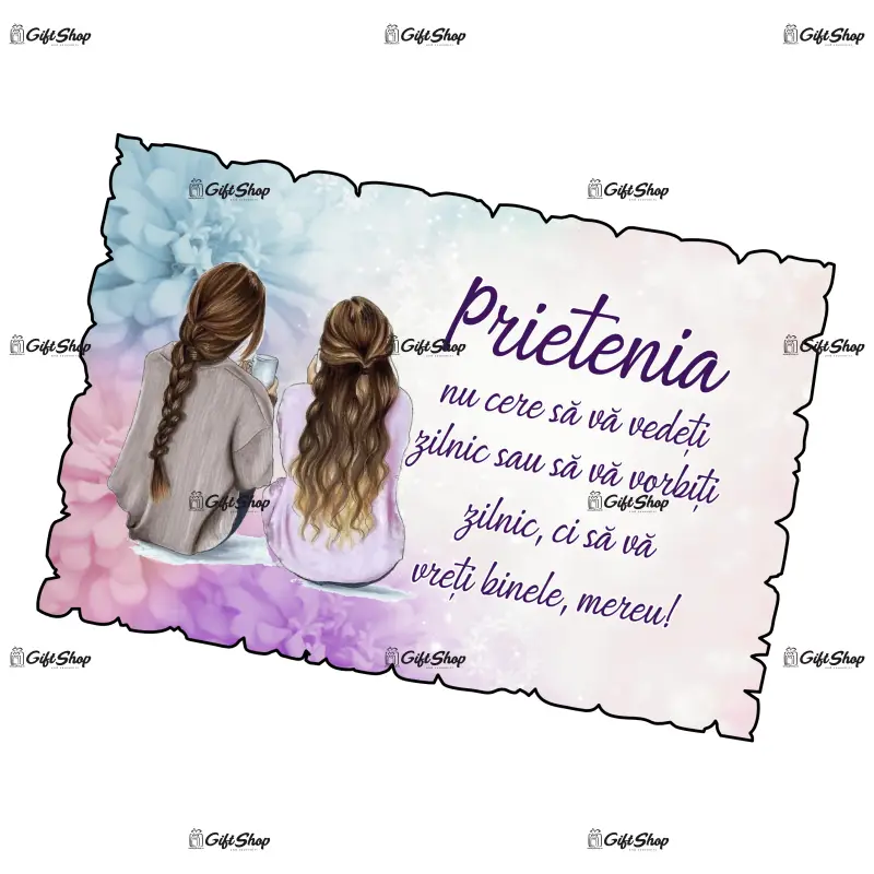 Prietenia nu cere sa va vedeti, magnet frigider mgs055